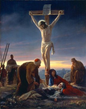 Carl Heinrich Bloch œuvres - La Crucifixion Carl Heinrich Bloch